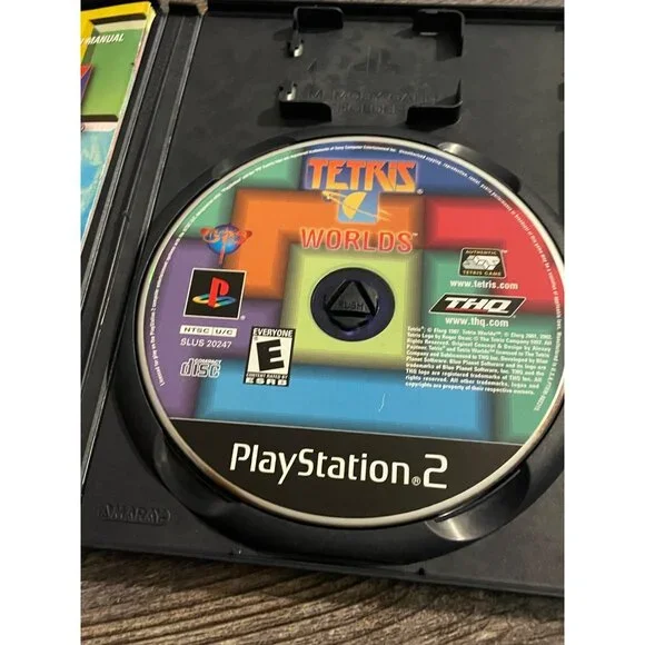 PlayStation 2 Tetris Worlds Video Game